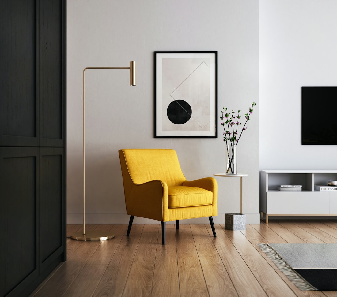 Furnished interior — comfortable living space